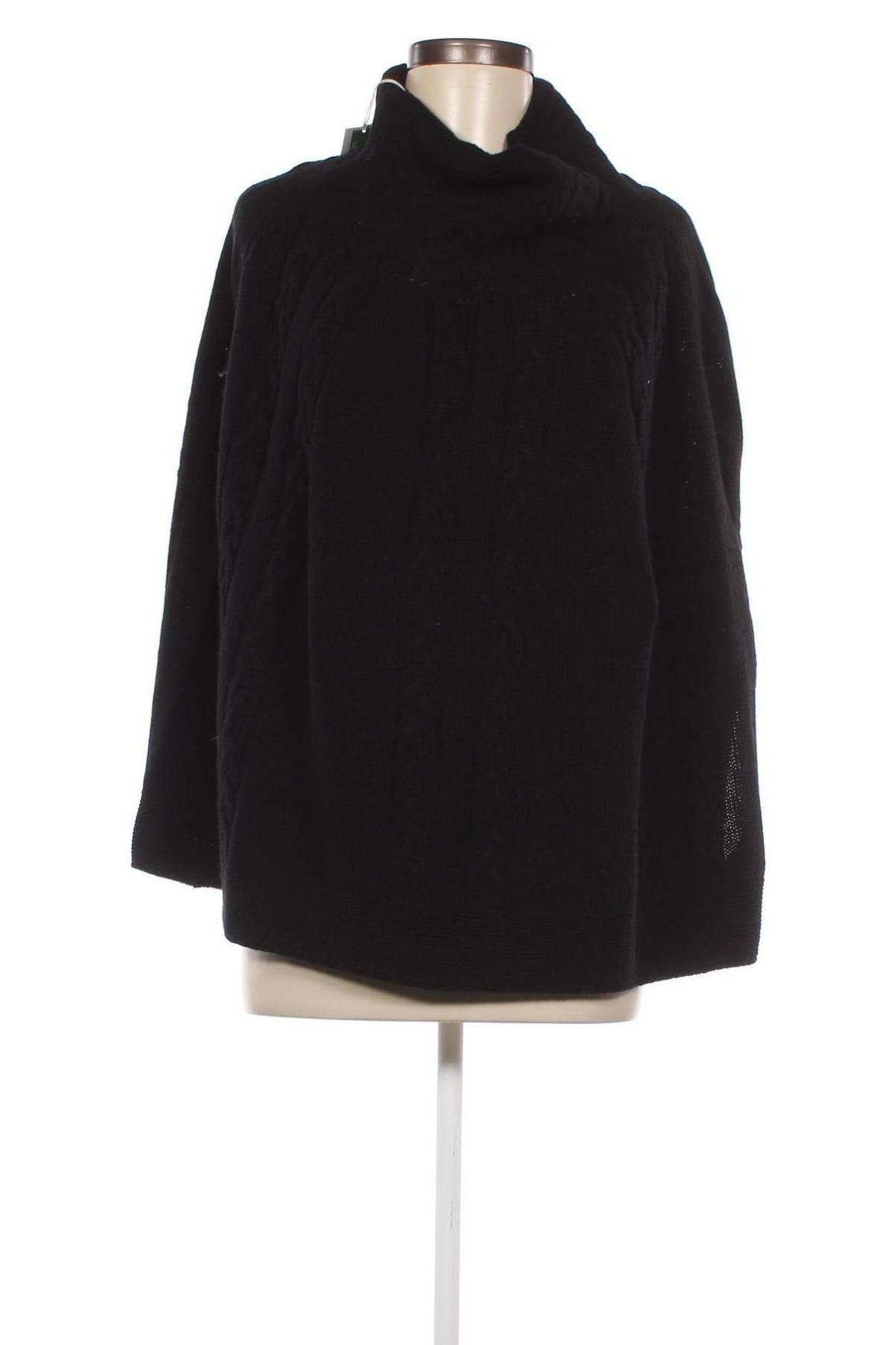 Γυναικείο πουλόβερ United Colors Of Benetton, Μέγεθος M, Χρώμα Μαύρο, Τιμή 54,12 €
