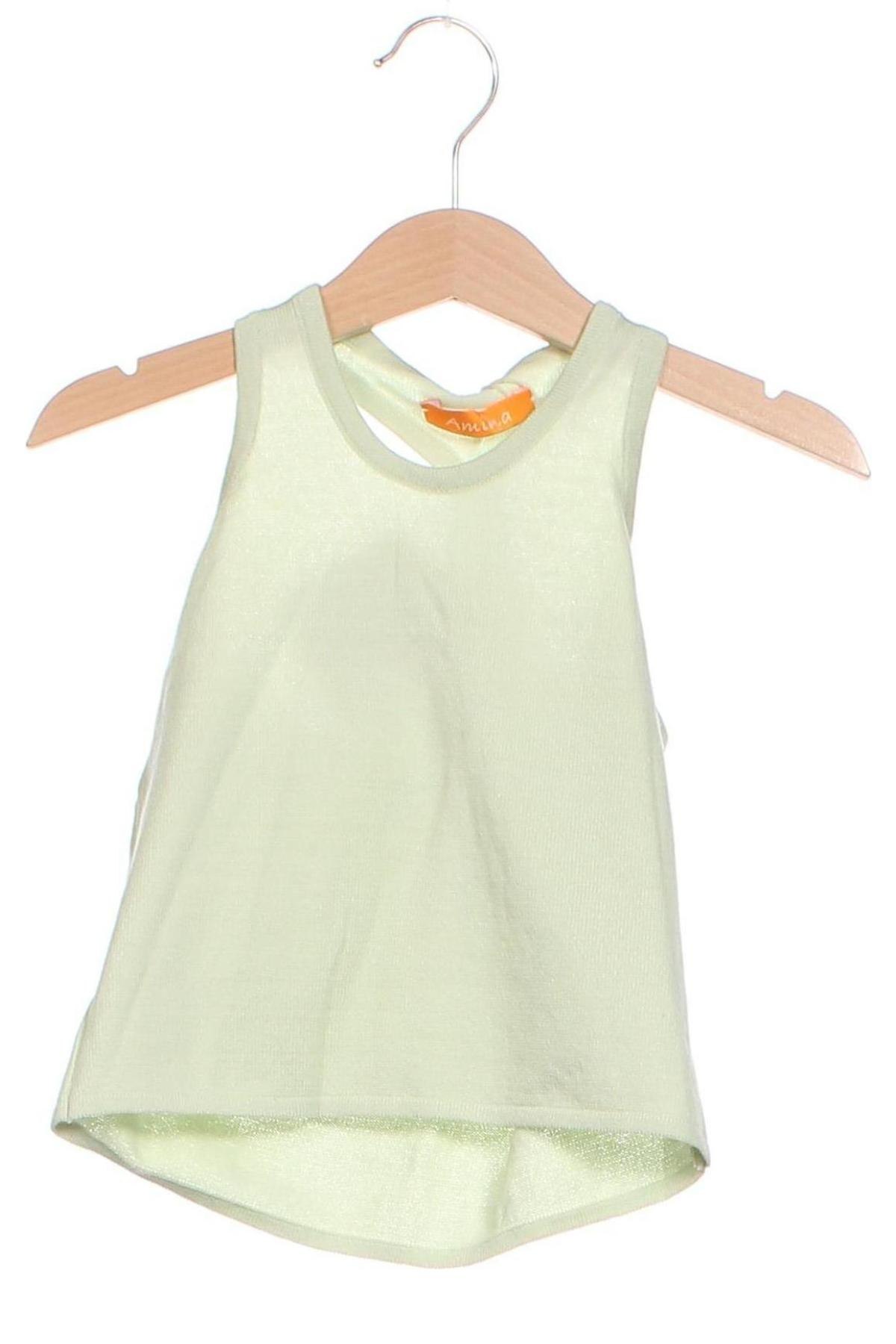 Μπλουζάκι αμάνικο παιδικό, Μέγεθος 3-4y/ 104-110 εκ., Χρώμα Πράσινο, Τιμή 11,34 €
