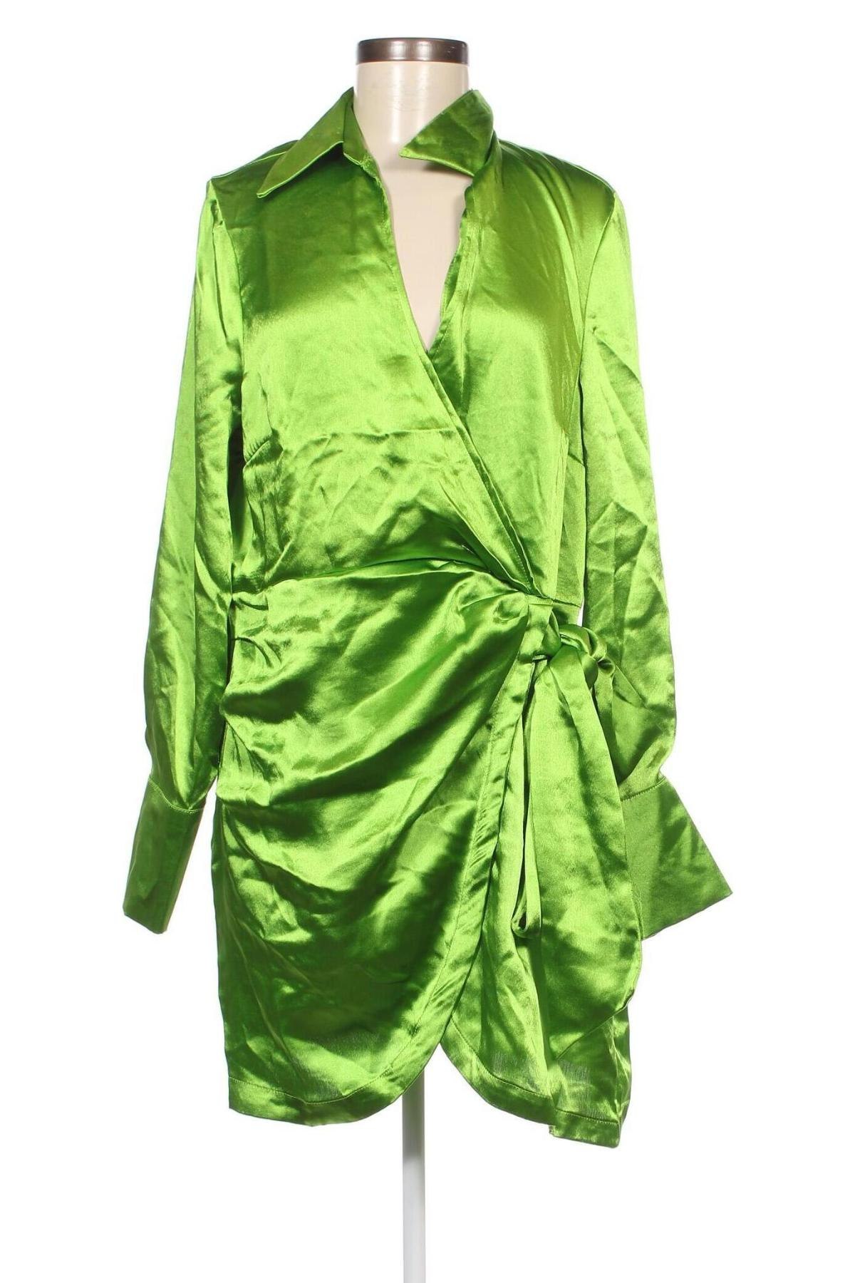 Рокля Topshop, Размер XL, Цвят Зелен, Цена 21,96 лв.