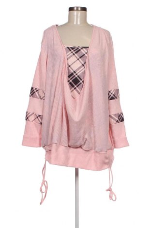 Γυναικεία μπλούζα, Μέγεθος 5XL, Χρώμα Ρόζ , Τιμή 11,75 €