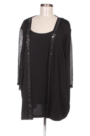 Дамска блуза, Размер 5XL, Цвят Черен, Цена 19,00 лв.
