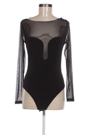 Γυναικεία μπλούζα-Κορμάκι Gina Tricot, Μέγεθος M, Χρώμα Μαύρο, Τιμή 8,25 €