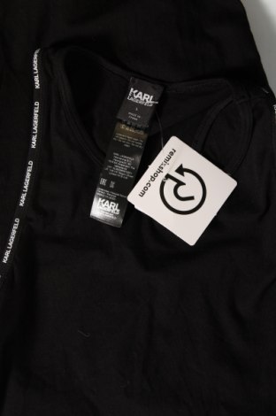 Damska bluzka-body Karl Lagerfeld, Rozmiar L, Kolor Czarny, Cena 404,94 zł