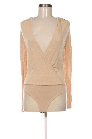 Дамска блуза - боди Marciano by Guess, Размер S, Цвят Бежов, Цена 51,00 лв.