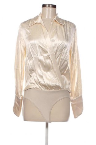 Дамска блуза - боди Rinascimento, Размер S, Цвят Екрю, Цена 58,14 лв.