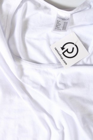 Дамска блуза - боди Vivance, Размер M, Цвят Бял, Цена 12,71 лв.