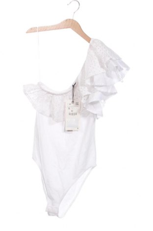 Γυναικεία μπλούζα-Κορμάκι Zara, Μέγεθος S, Χρώμα Λευκό, Τιμή 20,62 €