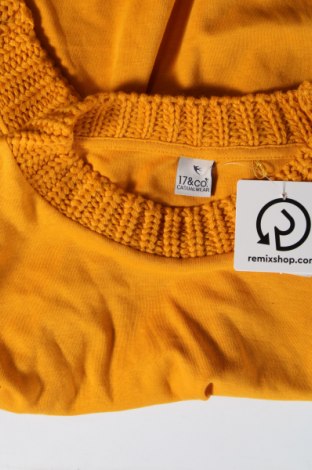 Damen Shirt 17 & Co., Größe M, Farbe Gelb, Preis 3,57 €