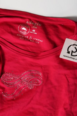 Дамска блуза Adagio, Размер XL, Цвят Розов, Цена 5,13 лв.