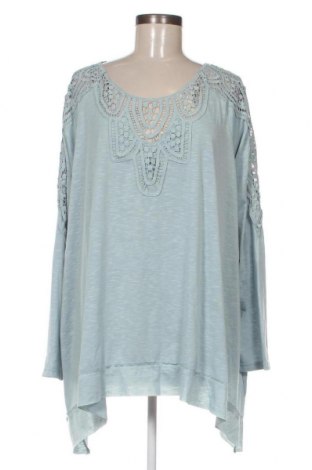 Damen Shirt Amaryllis, Größe 3XL, Farbe Grün, Preis 7,93 €