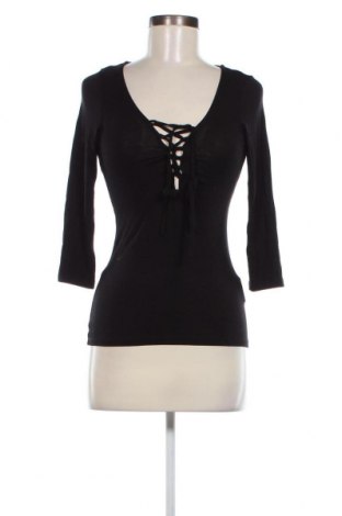 Дамска блуза Amisu, Размер XS, Цвят Черен, Цена 3,04 лв.