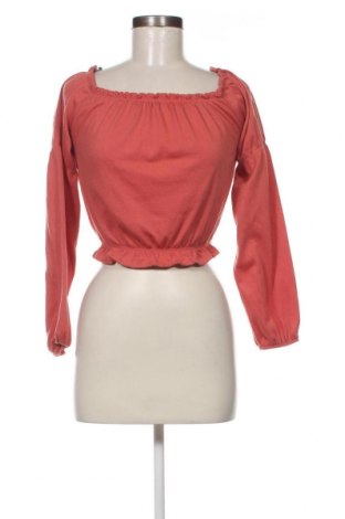 Γυναικεία μπλούζα Amisu, Μέγεθος XS, Χρώμα Πορτοκαλί, Τιμή 1,76 €