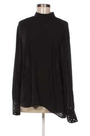 Γυναικεία μπλούζα Amisu, Μέγεθος XL, Χρώμα Μαύρο, Τιμή 5,83 €