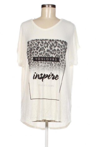 Γυναικεία μπλούζα Amisu, Μέγεθος XL, Χρώμα Εκρού, Τιμή 7,05 €