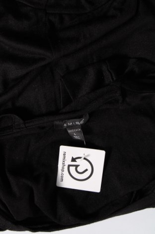 Γυναικεία μπλούζα Amisu, Μέγεθος L, Χρώμα Μαύρο, Τιμή 3,88 €