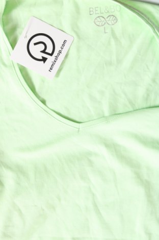 Γυναικεία μπλούζα Bel&Bo, Μέγεθος L, Χρώμα Πράσινο, Τιμή 4,70 €