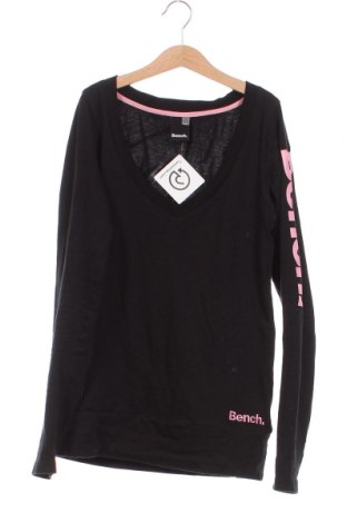 Γυναικεία μπλούζα Bench, Μέγεθος XS, Χρώμα Μαύρο, Τιμή 6,60 €