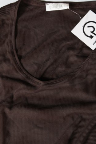 Γυναικεία μπλούζα Bonita, Μέγεθος L, Χρώμα Καφέ, Τιμή 3,17 €