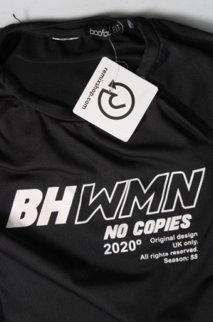 Damen Shirt Boohoo, Größe XS, Farbe Schwarz, Preis 6,01 €