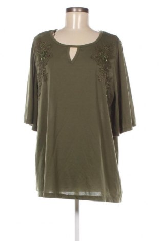 Γυναικεία μπλούζα Bpc Bonprix Collection, Μέγεθος XL, Χρώμα Πράσινο, Τιμή 7,05 €