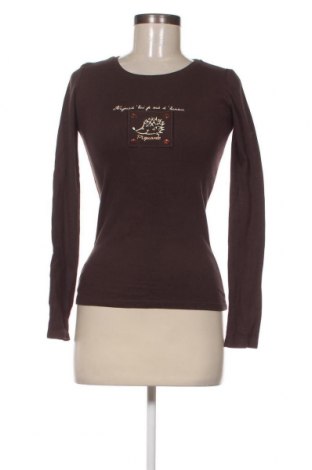 Γυναικεία μπλούζα Cache Cache, Μέγεθος XS, Χρώμα Καφέ, Τιμή 1,76 €