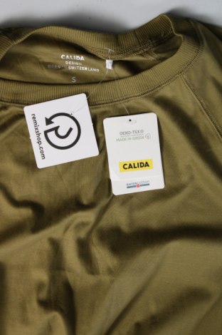 Дамска блуза Calida, Размер S, Цвят Зелен, Цена 41,82 лв.
