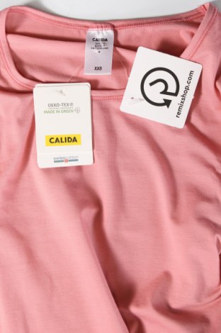 Γυναικεία μπλούζα Calida, Μέγεθος XXS, Χρώμα Ρόζ , Τιμή 10,52 €