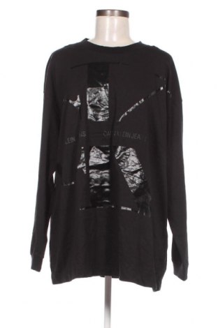 Γυναικεία μπλούζα Calvin Klein Jeans, Μέγεθος XL, Χρώμα Μαύρο, Τιμή 25,86 €