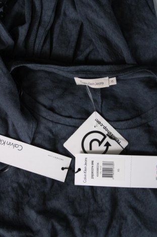 Дамска блуза Calvin Klein Jeans, Размер XS, Цвят Син, Цена 123,09 лв.