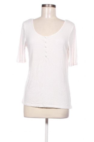 Γυναικεία μπλούζα Camaieu, Μέγεθος L, Χρώμα Λευκό, Τιμή 3,29 €