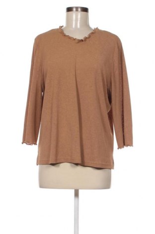 Γυναικεία μπλούζα Canda, Μέγεθος XL, Χρώμα  Μπέζ, Τιμή 2,94 €
