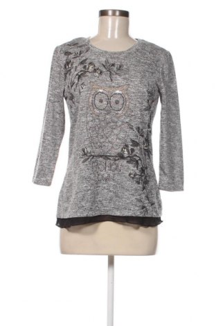 Γυναικεία μπλούζα Canda, Μέγεθος S, Χρώμα Γκρί, Τιμή 3,76 €