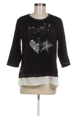 Γυναικεία μπλούζα Canda, Μέγεθος M, Χρώμα Μαύρο, Τιμή 1,76 €