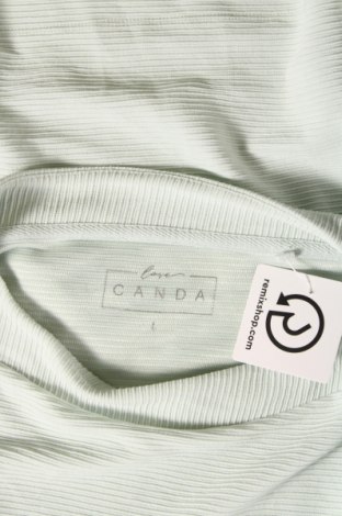 Дамска блуза Canda, Размер L, Цвят Зелен, Цена 19,00 лв.