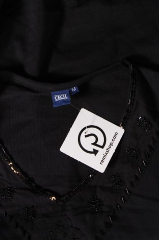 Bluză de femei Cecil, Mărime M, Culoare Negru, Preț 11,84 Lei