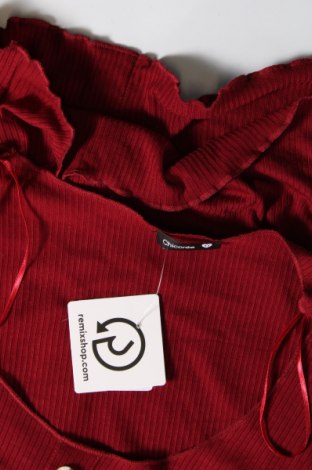 Γυναικεία μπλούζα Chicoree, Μέγεθος XS, Χρώμα Κόκκινο, Τιμή 4,00 €