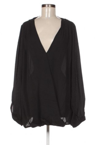 Γυναικεία μπλούζα City Chic, Μέγεθος XL, Χρώμα Μαύρο, Τιμή 9,11 €