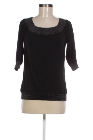 Γυναικεία μπλούζα Clockhouse, Μέγεθος M, Χρώμα Μαύρο, Τιμή 1,76 €