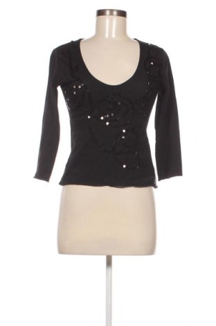 Γυναικεία μπλούζα Comma,, Μέγεθος S, Χρώμα Μαύρο, Τιμή 21,03 €