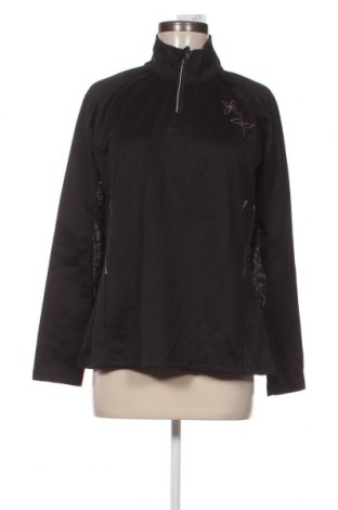 Γυναικεία μπλούζα Crivit, Μέγεθος XL, Χρώμα Μαύρο, Τιμή 4,13 €