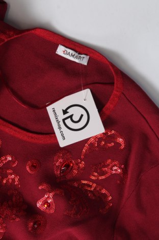 Дамска блуза Damart, Размер L, Цвят Червен, Цена 15,70 лв.