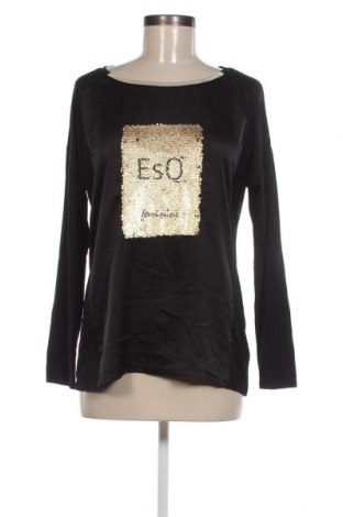 Дамска блуза Esqualo, Размер S, Цвят Черен, Цена 7,20 лв.