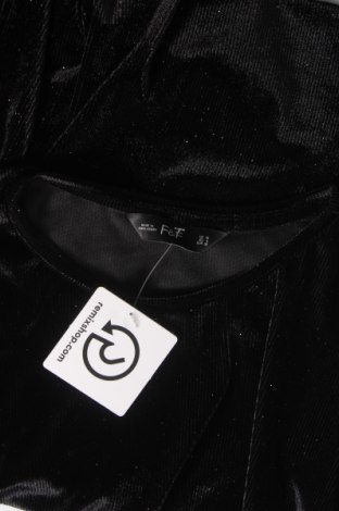 Γυναικεία μπλούζα F&F, Μέγεθος M, Χρώμα Μαύρο, Τιμή 1,76 €