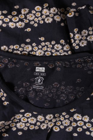 Γυναικεία μπλούζα F&F, Μέγεθος XL, Χρώμα Μπλέ, Τιμή 7,05 €