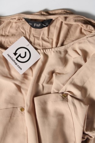 Γυναικεία μπλούζα F&F, Μέγεθος M, Χρώμα  Μπέζ, Τιμή 4,11 €