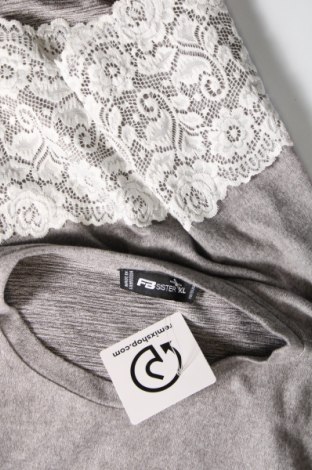 Γυναικεία μπλούζα Fb Sister, Μέγεθος XL, Χρώμα Γκρί, Τιμή 5,99 €