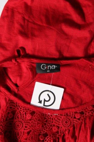 Γυναικεία μπλούζα Gina, Μέγεθος XL, Χρώμα Κόκκινο, Τιμή 11,75 €
