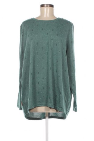 Дамска блуза Gina, Размер XXL, Цвят Зелен, Цена 19,00 лв.