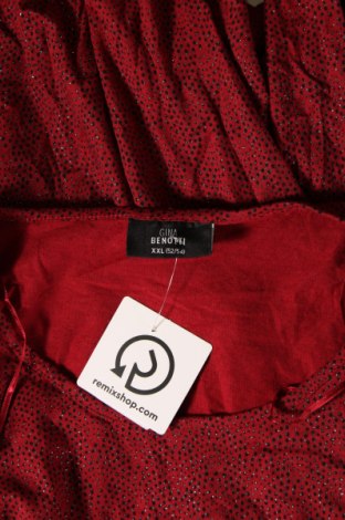 Damen Shirt Gina Benotti, Größe XXL, Farbe Rot, Preis 8,20 €