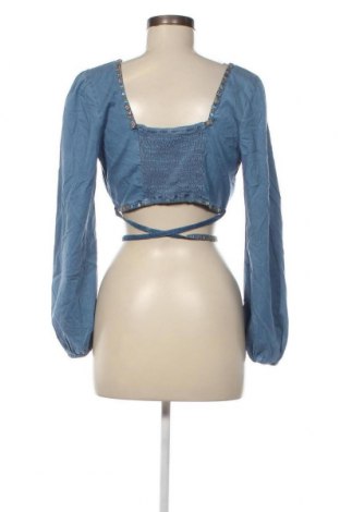 Γυναικεία μπλούζα Guess, Μέγεθος S, Χρώμα Μπλέ, Τιμή 27,91 €